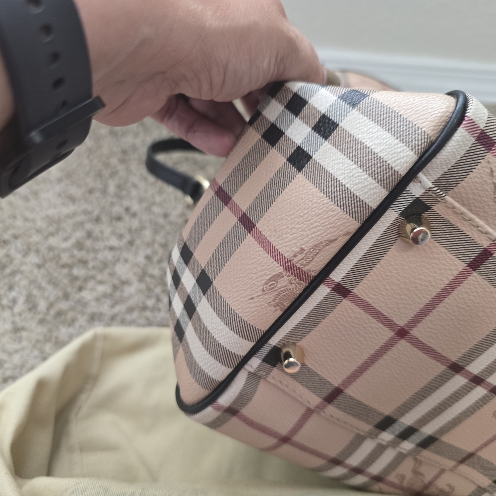Burberry Haymarket Canterbury Tote Bag - Picture 11 of 16